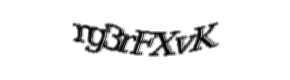 Security check image, please type the characters shown
